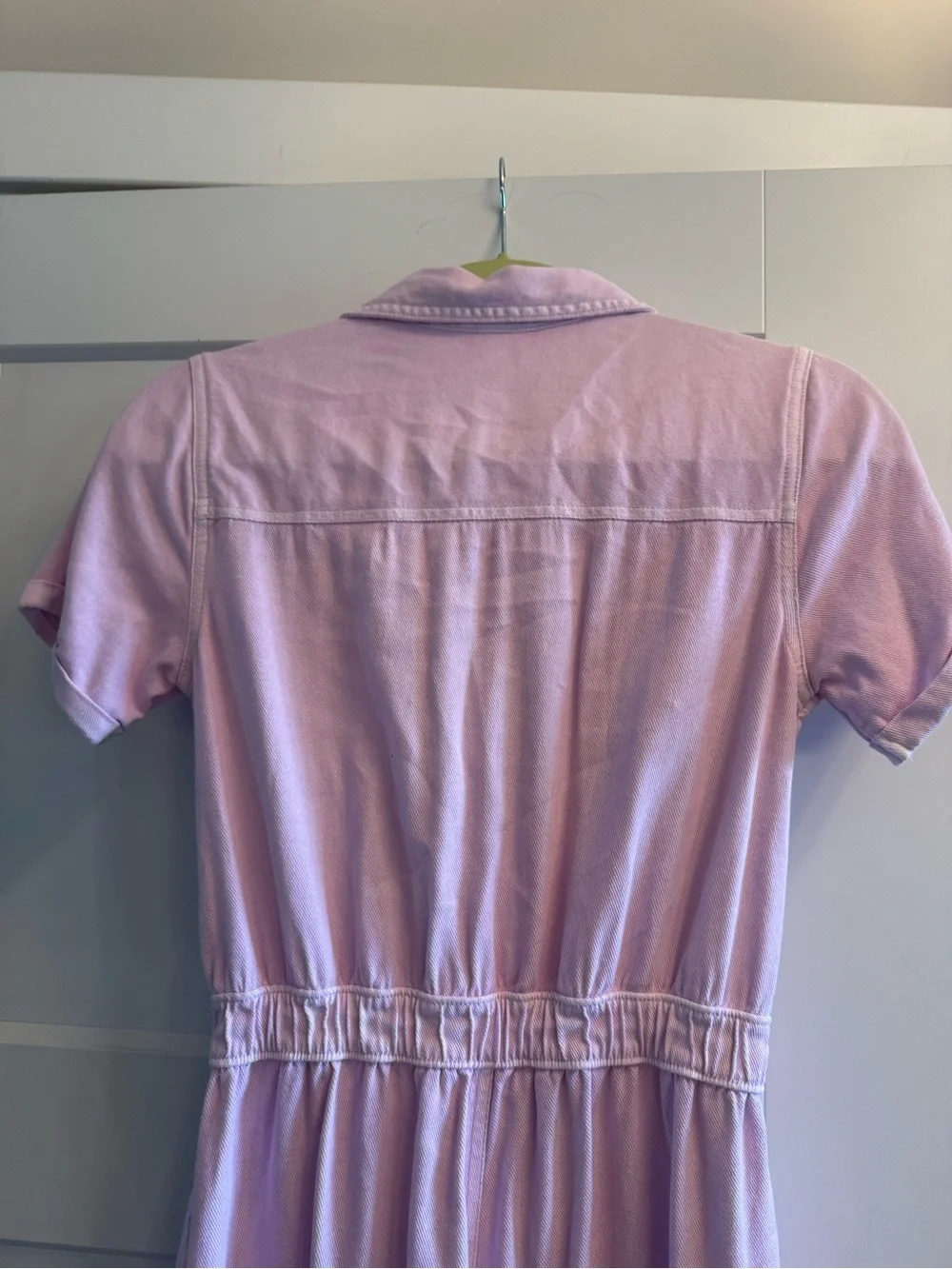 Cat & Jack Lilac Short-Sleeve Jumpsuit